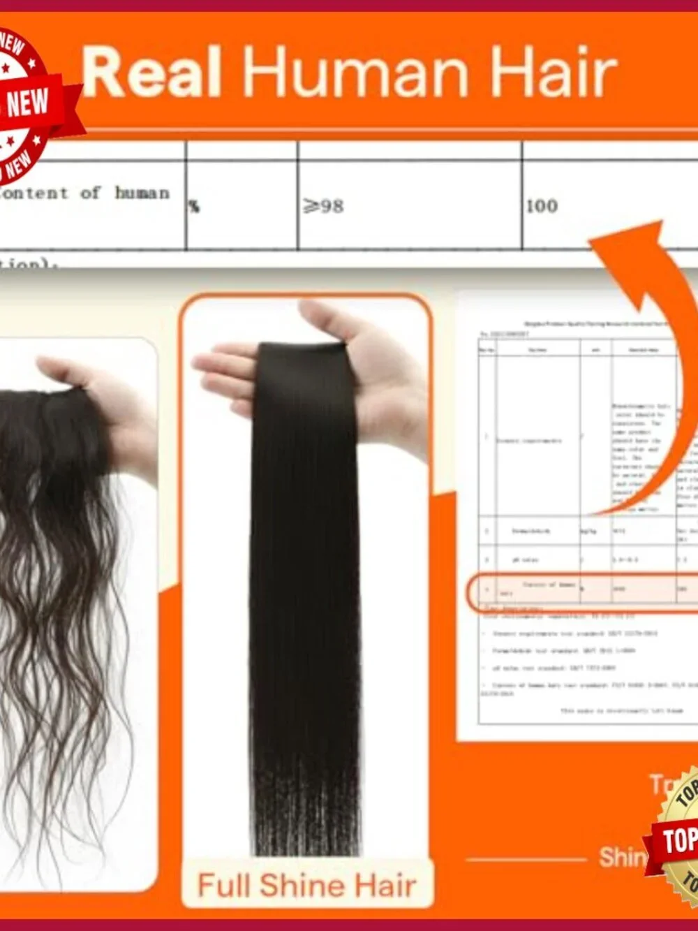 22 Inch Human Hair Extensions 40 Grams Pre Bonded Remy Hair Length
